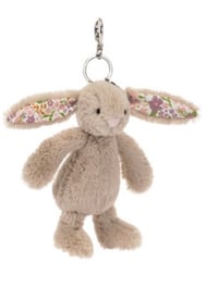 Blossom Beige Bunny 'Petal' Bag Charm