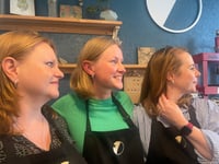 Image 2 of Make a Pair of Silver Hoop Earrings for 2 -5 people