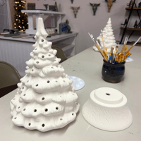 Image 2 of Lighted Christmas Tree Glazing Workshop | September 14th