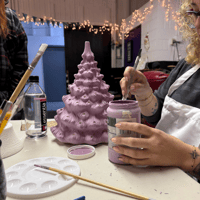 Image 3 of Lighted Christmas Tree Glazing Workshop | September 14th