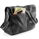 Messenger Bag (Black/Grey)