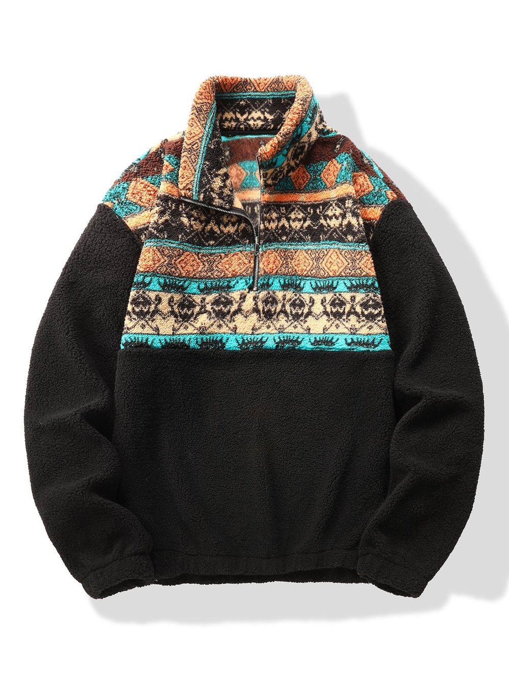 Image of Aztec fleece jumper 