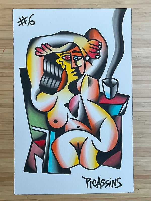 Image of ORIGINAL PICASSINS 2 (choose between 5 paintings)