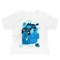 Image 1 of T SHIRT: BABY - "FUNKY BLUE"