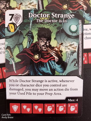 Image of <font color="yellow">*NEW*: 3 available</font> Doctor Strange Card- Signed