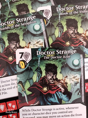 Image of <font color="yellow">*NEW*: 3 available</font> Doctor Strange Card- Signed