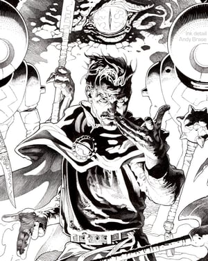 Image of <font color="yellow">*NEW*: 3 available</font> Doctor Strange Card- Signed