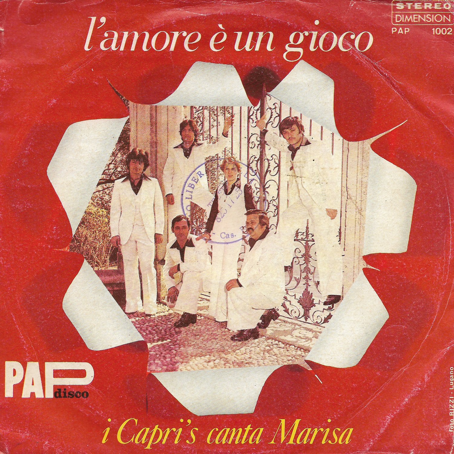 I Capri'S Canta Marisa - L'Amore È Un Gioco 