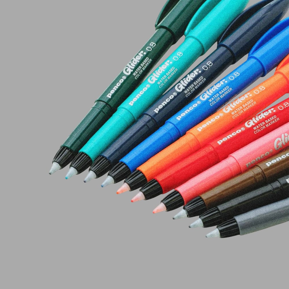 Image of [PENCO®] GLIDER (CAJA DE 10 COLORES)
