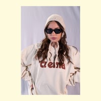 Image 3 of La Sweatshirt crema