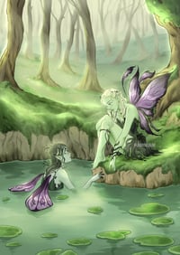 Image 10 of Original art prints A5 - 2024 fairies + print pack
