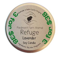 Image of *NEW* Refuge Candles: 3 for $38