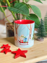 Image 2 of Winter friends mug -preorder-