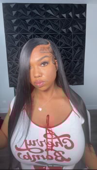 Image 1 of 26” 9x6 Straight Wig (JuneMet)
