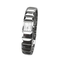 Image 1 of Cabane de Zucca Watch Bracelet Silver