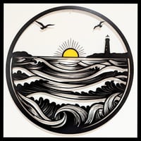 Image 1 of The Lapping waves of Cornwall