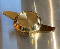 Image 2 of Player Wheels 2 Bar Shark Fin Knockoffs in Gold (recessed)