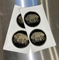 GOLD PLAYER WHEEL CARDS LOGO CHIPSET