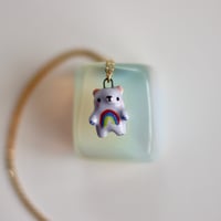 Image 1 of Rainbow Bear Necklace