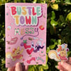 Bustletown Messy Minicomic & Sticker (Signed & Sketched)