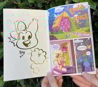 Image 3 of Bustletown Messy Minicomic (Second printing, new sticker!)