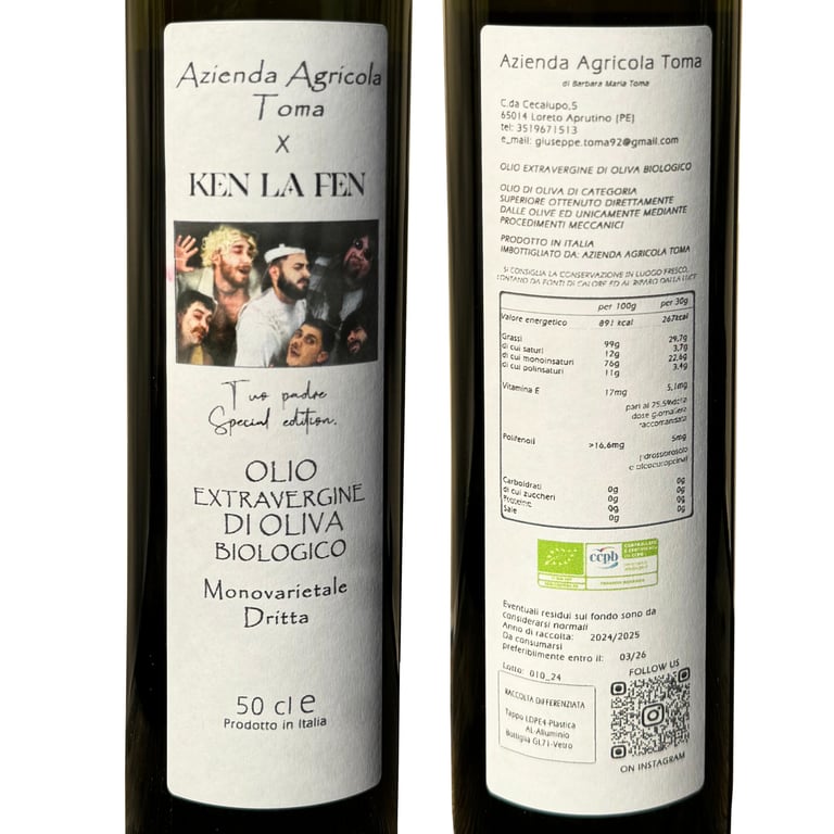 OLIO EVO BIO "TUO PADRE" Image 2
