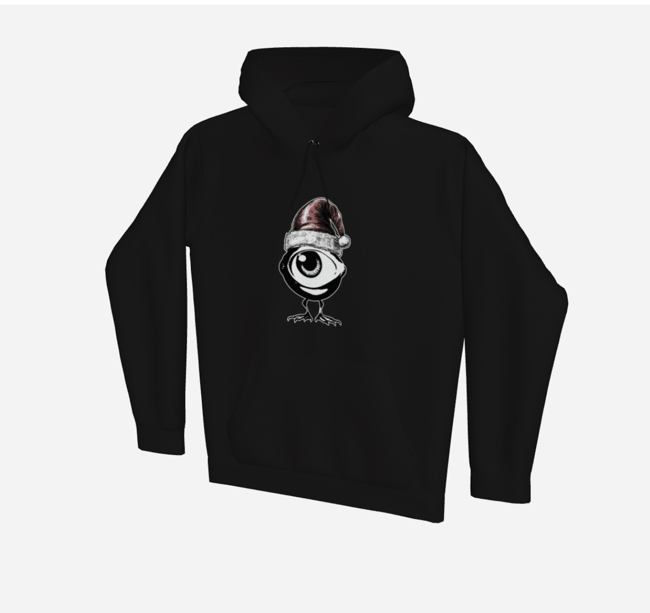 XSB Holiday Hoodie Black