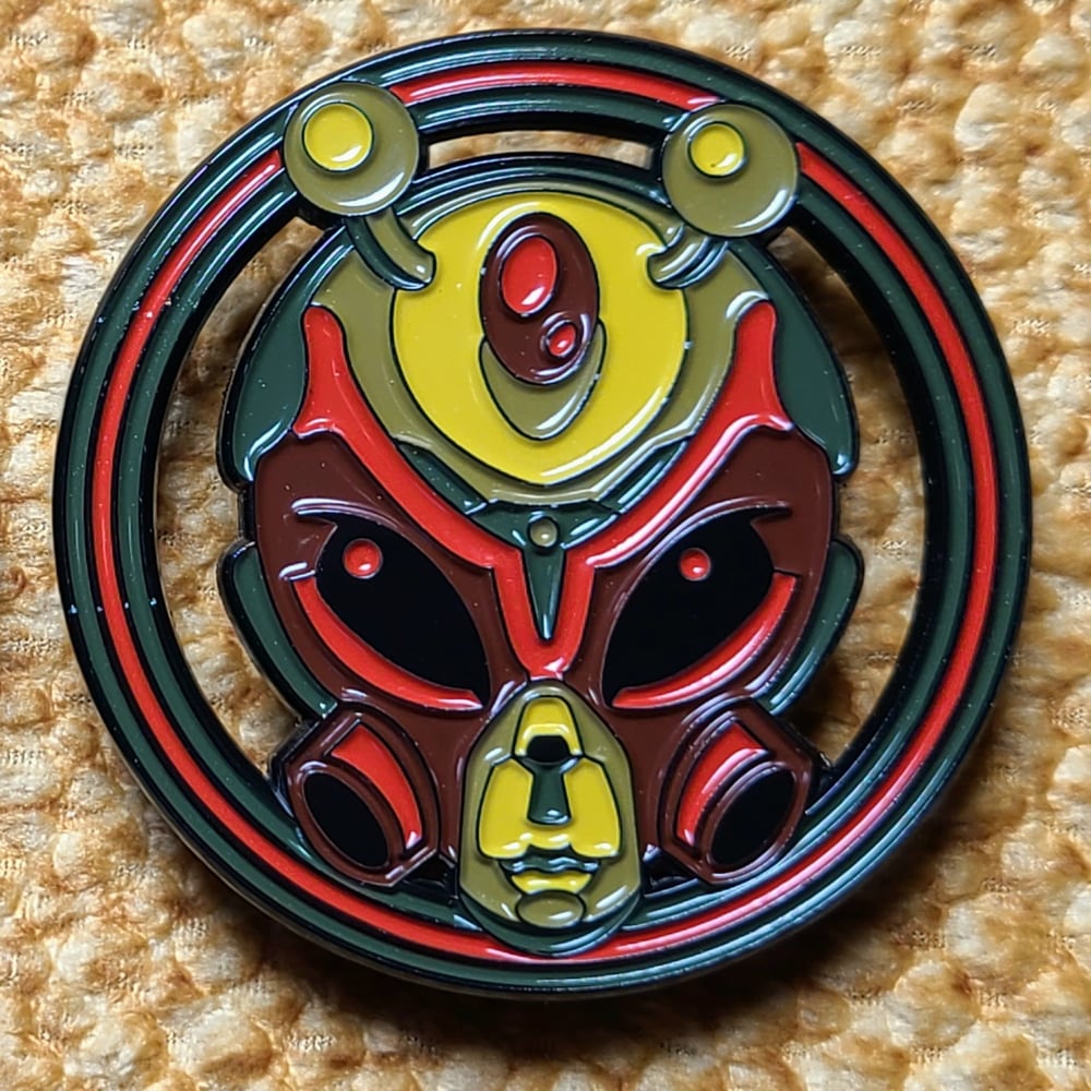 Image of Alien Medallion Pins