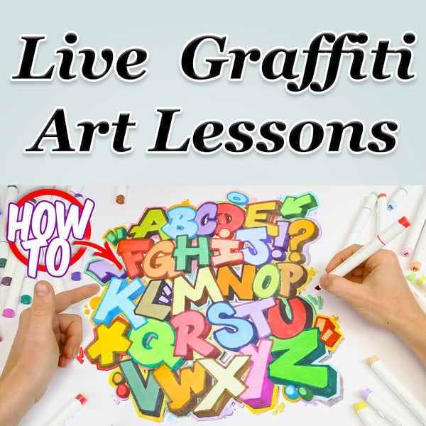 Image of Live Graffiti Art Lessons