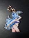 Aqua Keychain