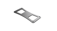 Air compressor mounting plate 