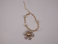 Image 7 of Gold/Silver Rafflesia Bracelet 