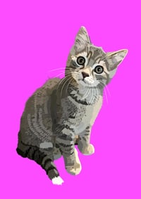 Image 3 of Digital pet portraits (full body)