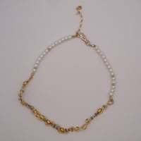 Image 4 of Golden Flower Garden Necklace 