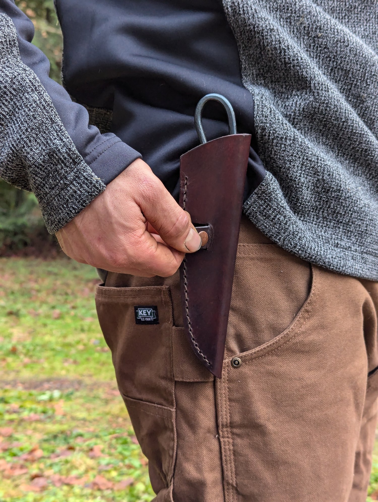 Image of Integral handle knife 