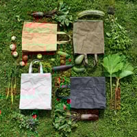 Image 3 of Washable paper tote bag with paper handles