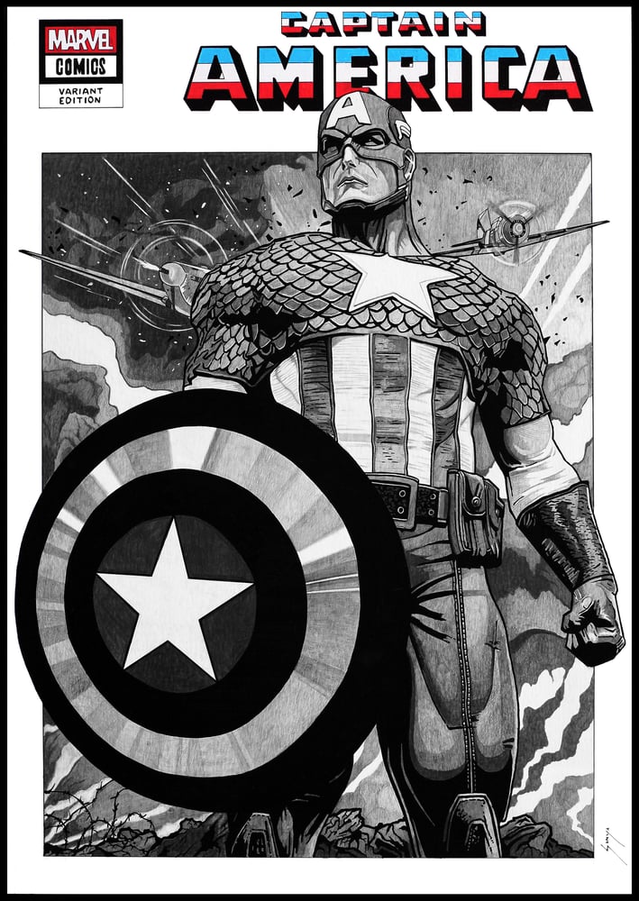 Image of CAPTAIN AMERICA Cover