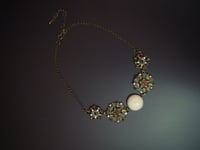 Image 2 of Gothic Flower Choker