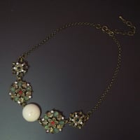 Image 1 of Gothic Flower Choker