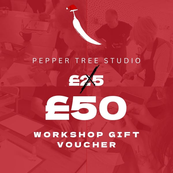 Image of £25 Workshop Gift Voucher NOW WORTH £50