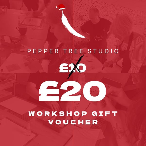 Image of £10 Workshop Gift Voucher NOW WORTH £20