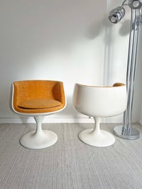 Image 2 of BUTACA GIRATORIA “COGNAC CHAIR”, AÑOS 70