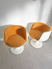 Image 3 of BUTACA GIRATORIA “COGNAC CHAIR”, AÑOS 70