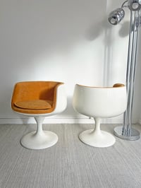 Image 5 of BUTACA GIRATORIA “COGNAC CHAIR”, AÑOS 70