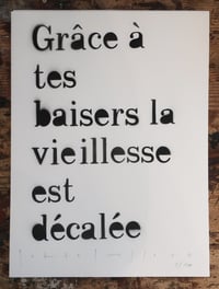 Grâce à tes baisers 30*40