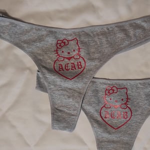 Image of Tanga ACAB HELLO KITTY