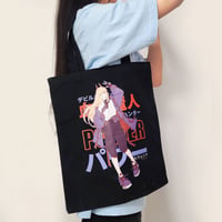 Image 1 of BLACK TOTEBAGS - Anime Streetwear