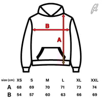 Image 3 of HOODIE FLEX LIKE LOGO BLACK