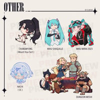 Image 4 of STICKERS - ORV / Link Click / TGCF / others....