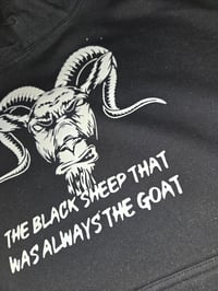 Image 1 of Black Sheep " WHITE SWEADE " HOODIE